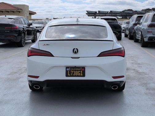 Platinum White 2024 Acura Integra w/A-Spec Package
