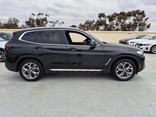 Black Sapphire Metallic 2024 BMW X3 xDrive30i