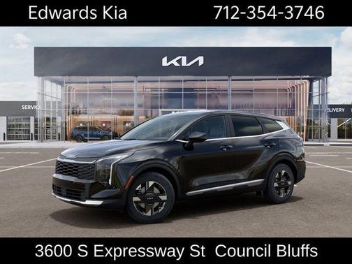 Ebony Black 2026 Kia Sportage LX