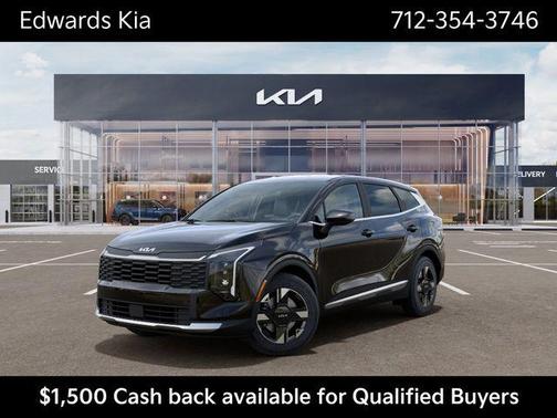 Ebony Black 2026 Kia Sportage LX