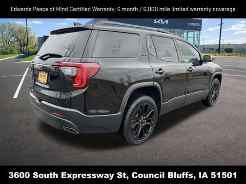 Ebony Twilight Metallic 2023 GMC Acadia AWD SLE