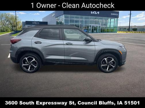 Satin Steel Metallic 2021 Chevrolet Trailblazer RS