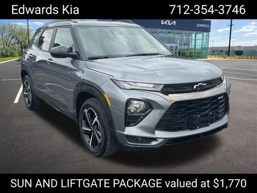 Satin Steel Metallic 2021 Chevrolet Trailblazer RS