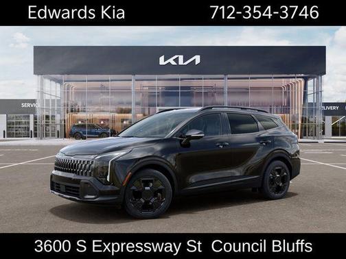Ebony Black 2026 Kia Sportage X-Line