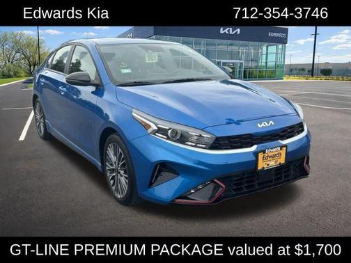 Sporty Blue 2023 Kia Forte GT-Line