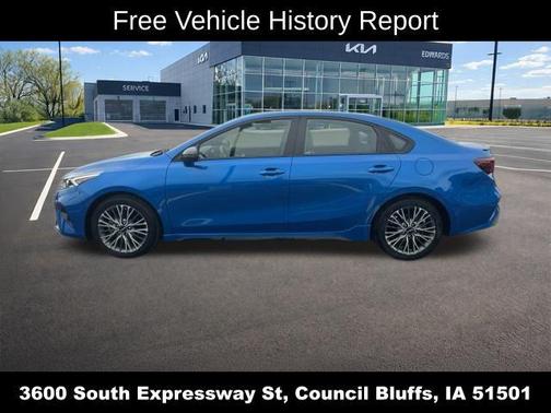 Sporty Blue 2023 Kia Forte GT-Line