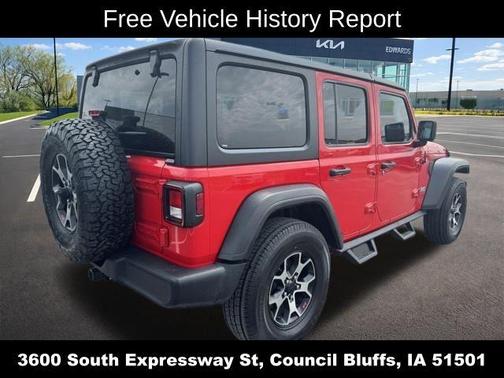 Firecracker Red Clearcoat 2019 Jeep Wrangler Unlimited Sport