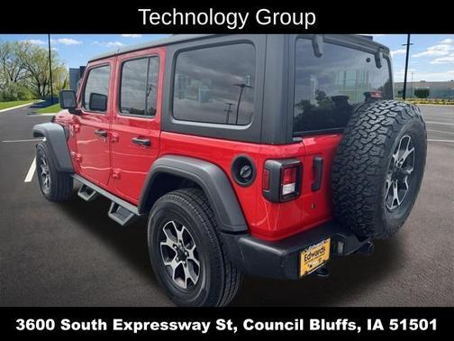 Firecracker Red Clearcoat 2019 Jeep Wrangler Unlimited Sport