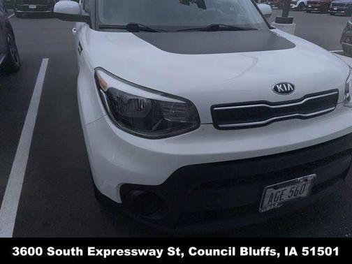 Clear White 2019 Kia Soul Base