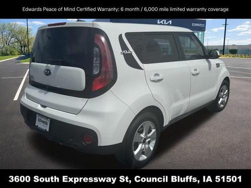 Clear White 2019 Kia Soul Base