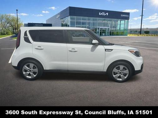 Clear White 2019 Kia Soul Base