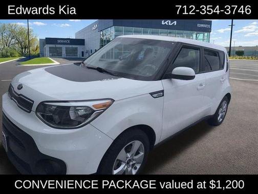 Clear White 2019 Kia Soul Base