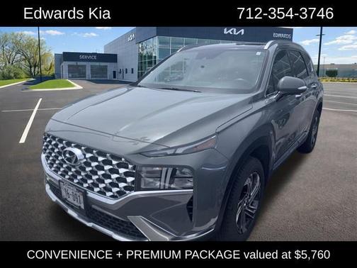 Hampton Gray 2022 Hyundai SANTA FE SEL 2.4