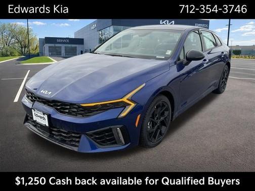 Blue 2026 Kia K5 GT-Line