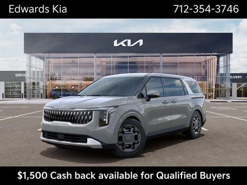 Ceramic White 2026 Kia Carnival Hybrid EX