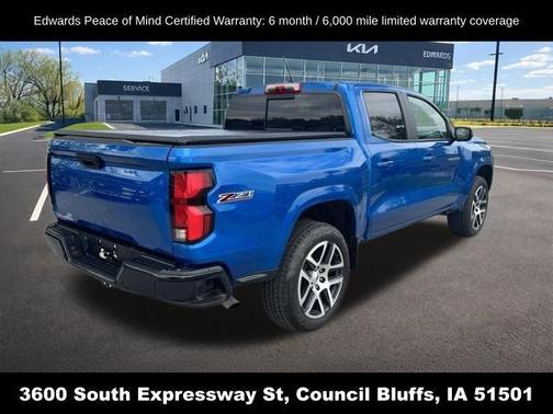 Glacier Blue Metallic 2023 Chevrolet Colorado Z71