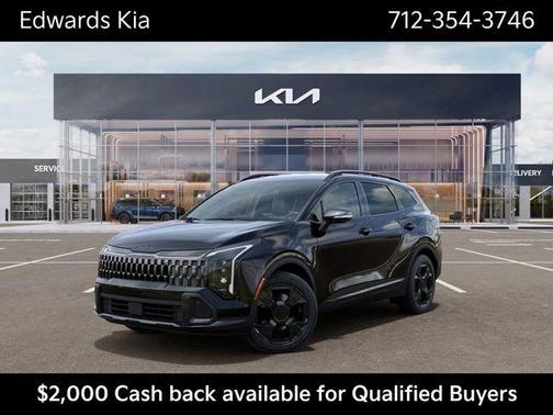 Fusion Black 2026 Kia Sportage X-Line