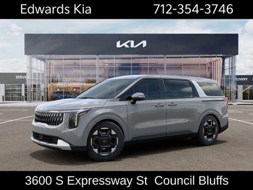 Ceramic Silver 2026 Kia Carnival EX