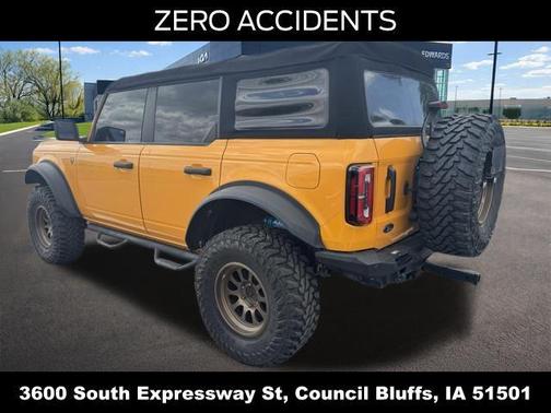 Orange Metallic 2021 Ford Bronco Badlands