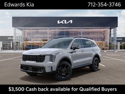 Wolf Gray 2026 Kia Sorento SX