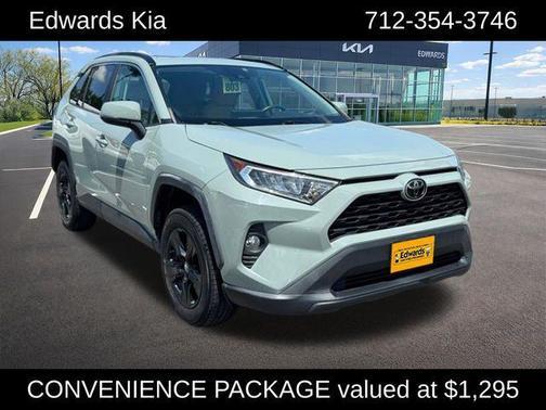 Gray 2019 Toyota RAV4 XLE