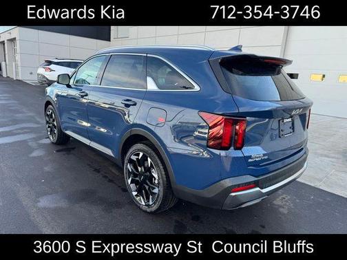 Midnight Lake Blue 2025 Kia Sorento EX