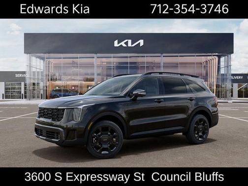 Ebony Black 2026 Kia Sorento X-Line SX