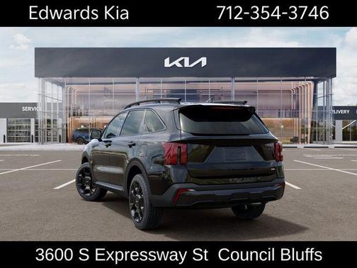 Ebony Black 2026 Kia Sorento X-Line SX