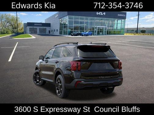 Ebony Black 2026 Kia Sorento X-Line SX