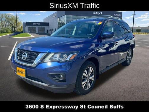 Caspian Blue 2020 Nissan Pathfinder SL