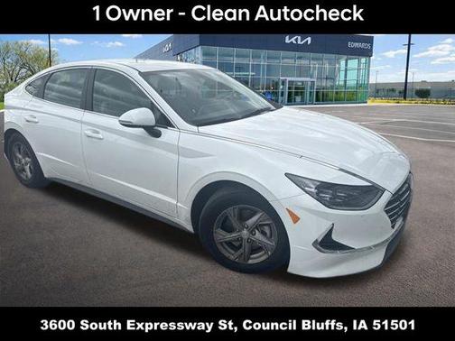 Serenity White 2023 Hyundai SONATA SE