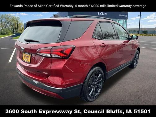 Radiant Red Tintcoat 2023 Chevrolet Equinox AWD RS