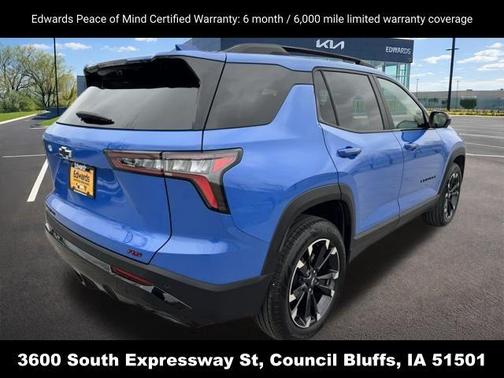Reef Blue Metallic 2025 Chevrolet Equinox RS
