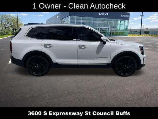 Glacial White Pearl 2021 Kia Telluride SX