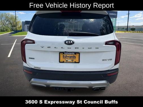 Glacial White Pearl 2021 Kia Telluride SX