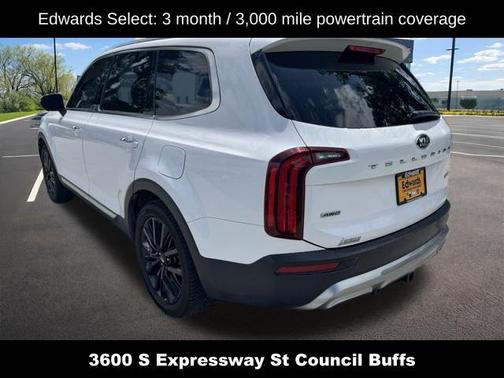 Glacial White Pearl 2021 Kia Telluride SX