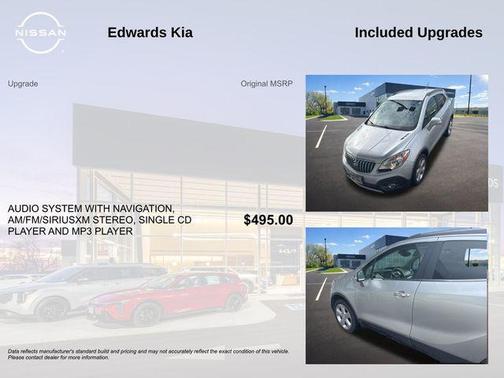 Quicksilver Metallic 2015 Buick Encore Convenience