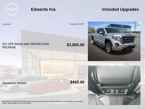 Quicksilver Metallic 2021 GMC Sierra 1500 SLT