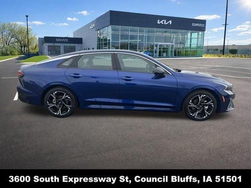 Blue 2025 Kia K5 GT-Line