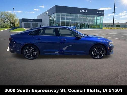 Blue 2025 Kia K5 GT-Line