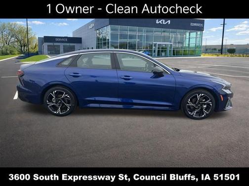 Yacht Blue 2025 Kia K5 GT-Line