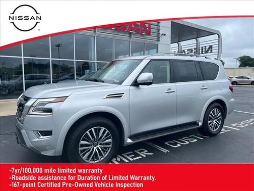 Silver 2023 Nissan Armada SL