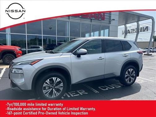 Silver 2023 Nissan Rogue SV