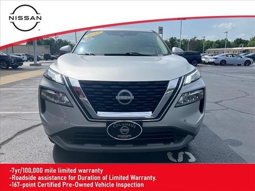 Silver 2023 Nissan Rogue SV