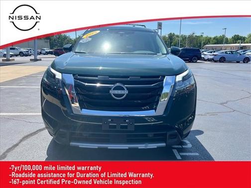 Green 2025 Nissan Pathfinder SL