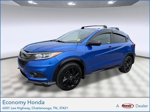 Aegean Blue Metallic 2022 Honda HR-V 2WD Sport
