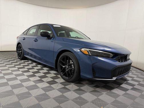 Blue Lagoon Pearl 2026 Honda Civic Hybrid Sport