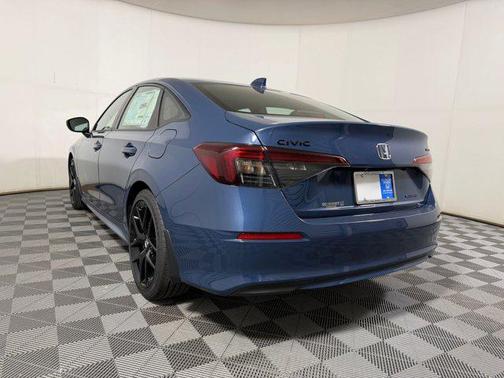 Blue Lagoon Pearl 2026 Honda Civic Hybrid Sport