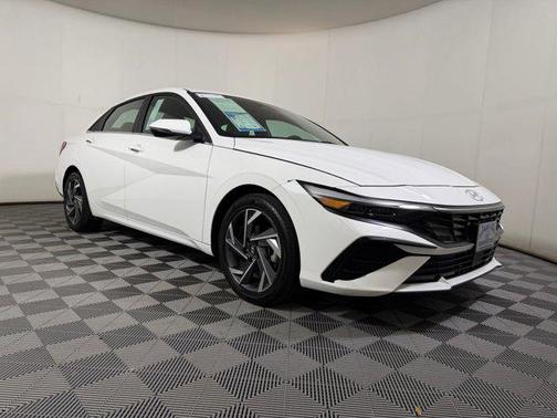 Serenity White 2025 Hyundai ELANTRA HEV Limited
