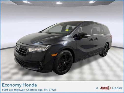 Crystal Black Pearl 2024 Honda Odyssey Sport
